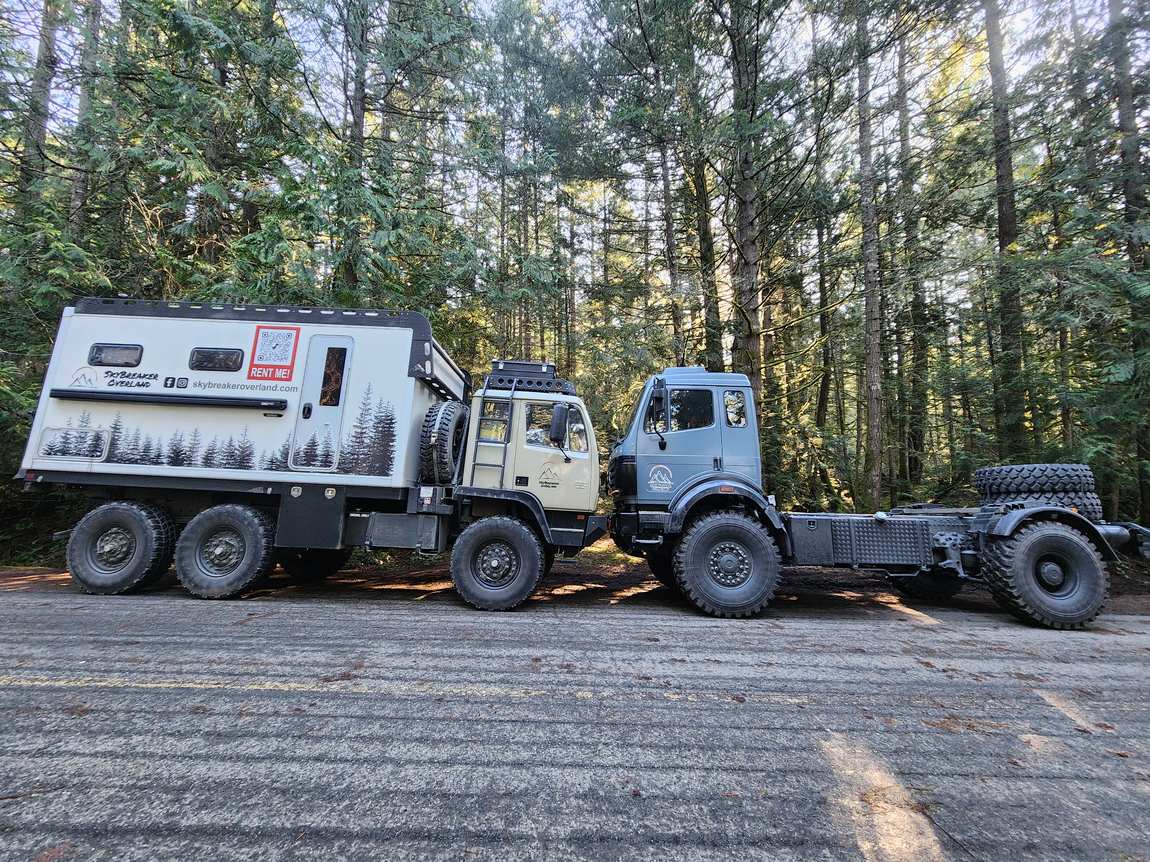 The SkyBreaker fleet in the trees